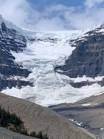 Glacier at Columbia Ice Fields